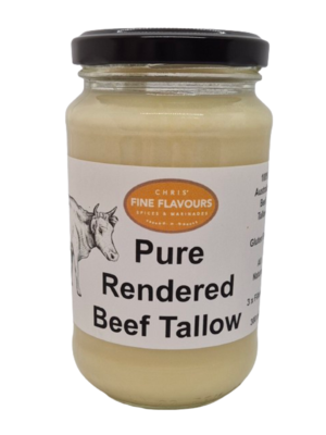 Pure Rendered Beef Tallow 300 ml