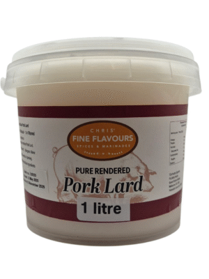 Pure Rendered Pork Lard 1 Litre